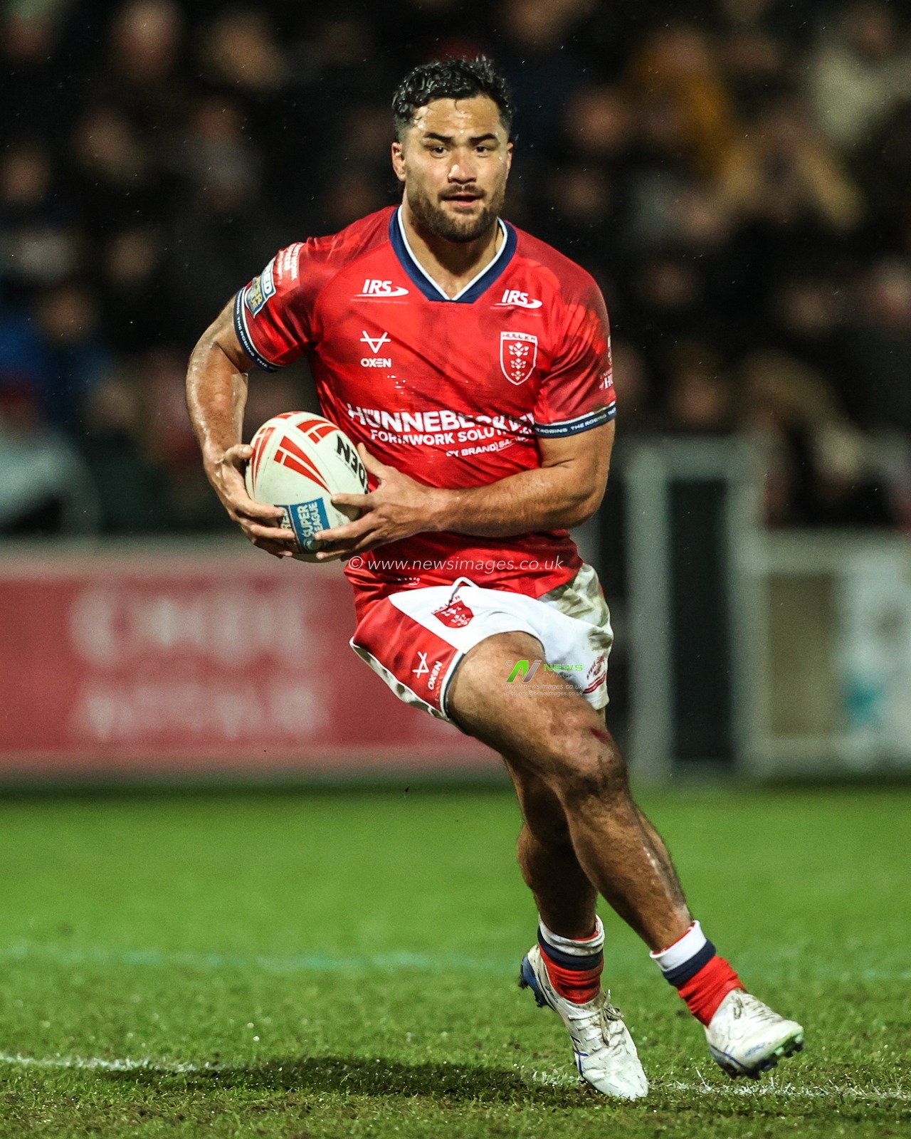 Peta Hiku of Hull KR during the Betfred Super League Round 1 match York Knights vs Hull KR at LNER Community Stadium, Lincoln, United Kingdom on 12 February 2026

(Photo by Alfie Cosgrove/News Images)