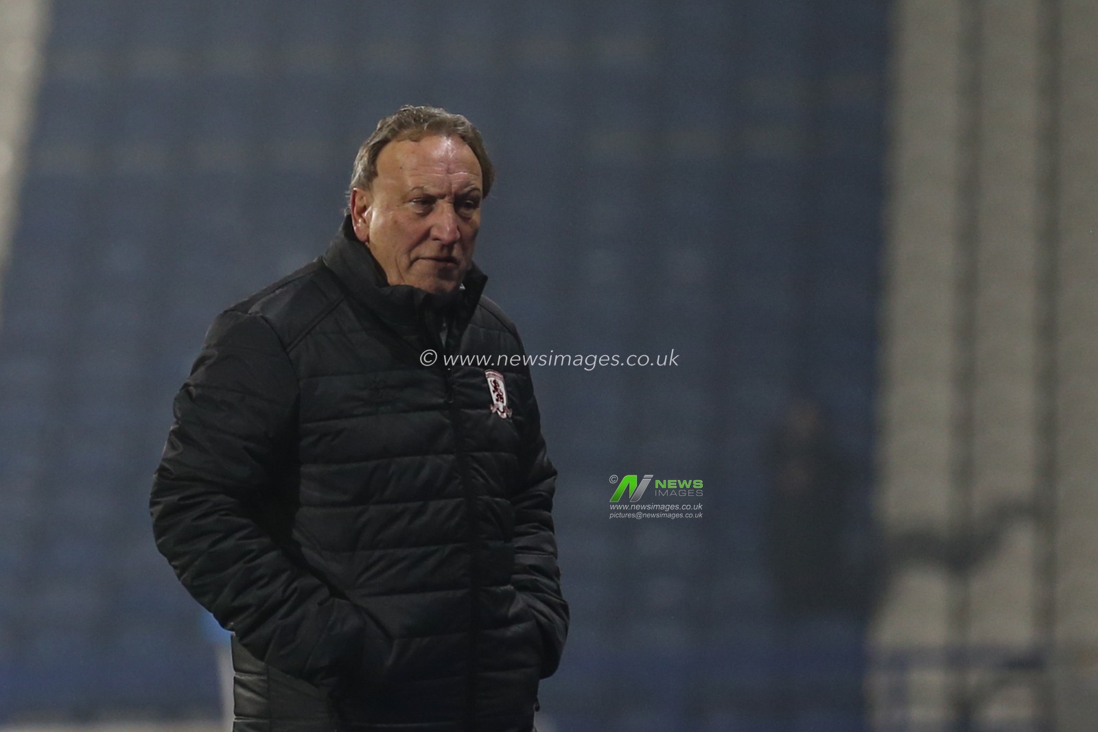 Neil Warnock manager of Middlesbrough during the game
