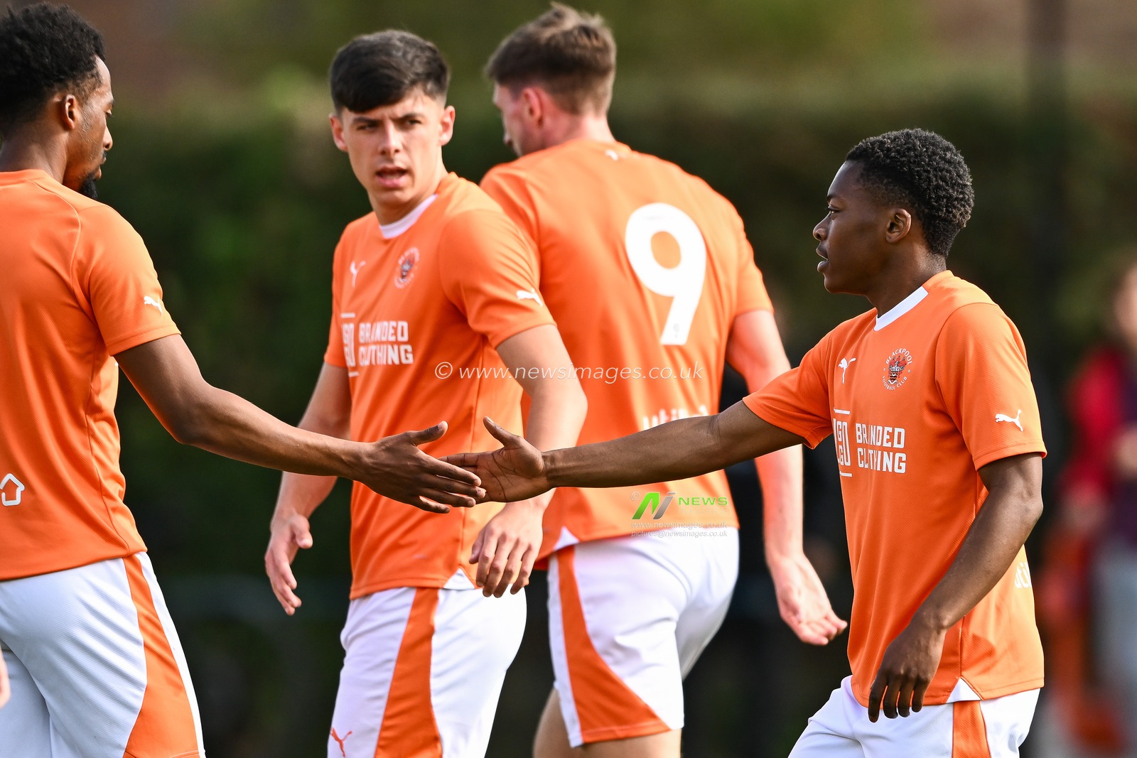 during the Central League match Preston North End vs Blackpool at Springfield Training Ground, Preston, United Kingdom, 26th September 2023

(Photo by Craig Thomas/News Images)