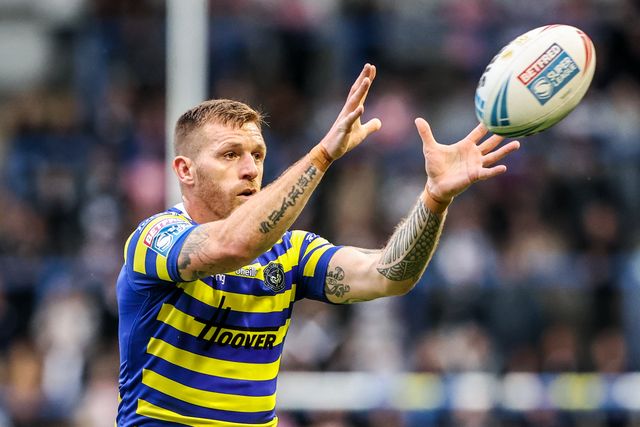 Marc Sneyd of Warrington Wolves during the Betfred Super League round 13 match Warrington Wolves vs Hull FC at The Halliwell Jones Stadium, Warrington, United Kingdom on 05 June 2026

(Photo by Alfie Cosgrove/News Images)