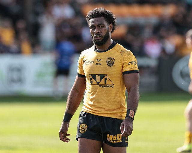 Semi Valemei of Castleford Tigers during the Betfred Super League round 12 match Castleford Tigers vs St Helens at OneBore Stadium, Castleford, Untied Kingdom on 23 May 2026

(Photo by Mark Cosgrove/News Images)