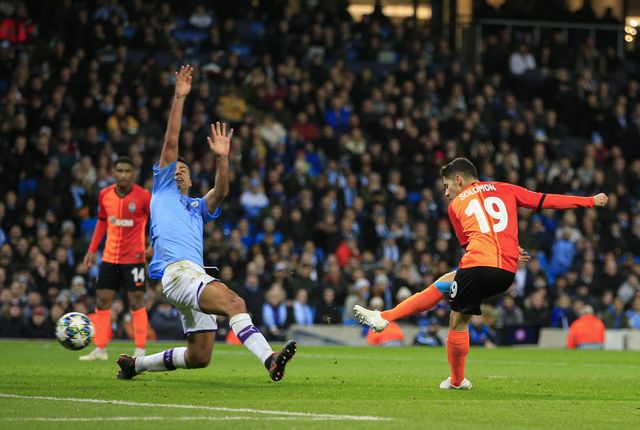 UEFA Champions League Manchester City v FC Shakhtar Donetsk