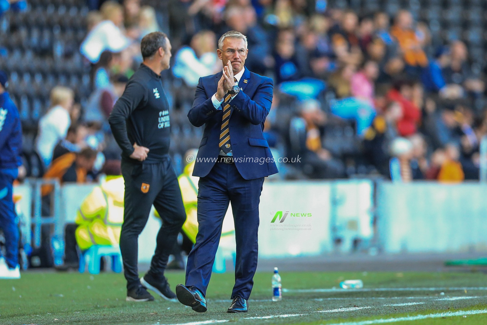 29th September 2018, KCOM Stadium, Hull , England; Sky Bet Championship, Hull City v Middlesbrough ; Nigel Adkins manager of Hull City 

Credit:   Mark Cosgrove/News Images

English Football League images are subject to DataCo Licence
