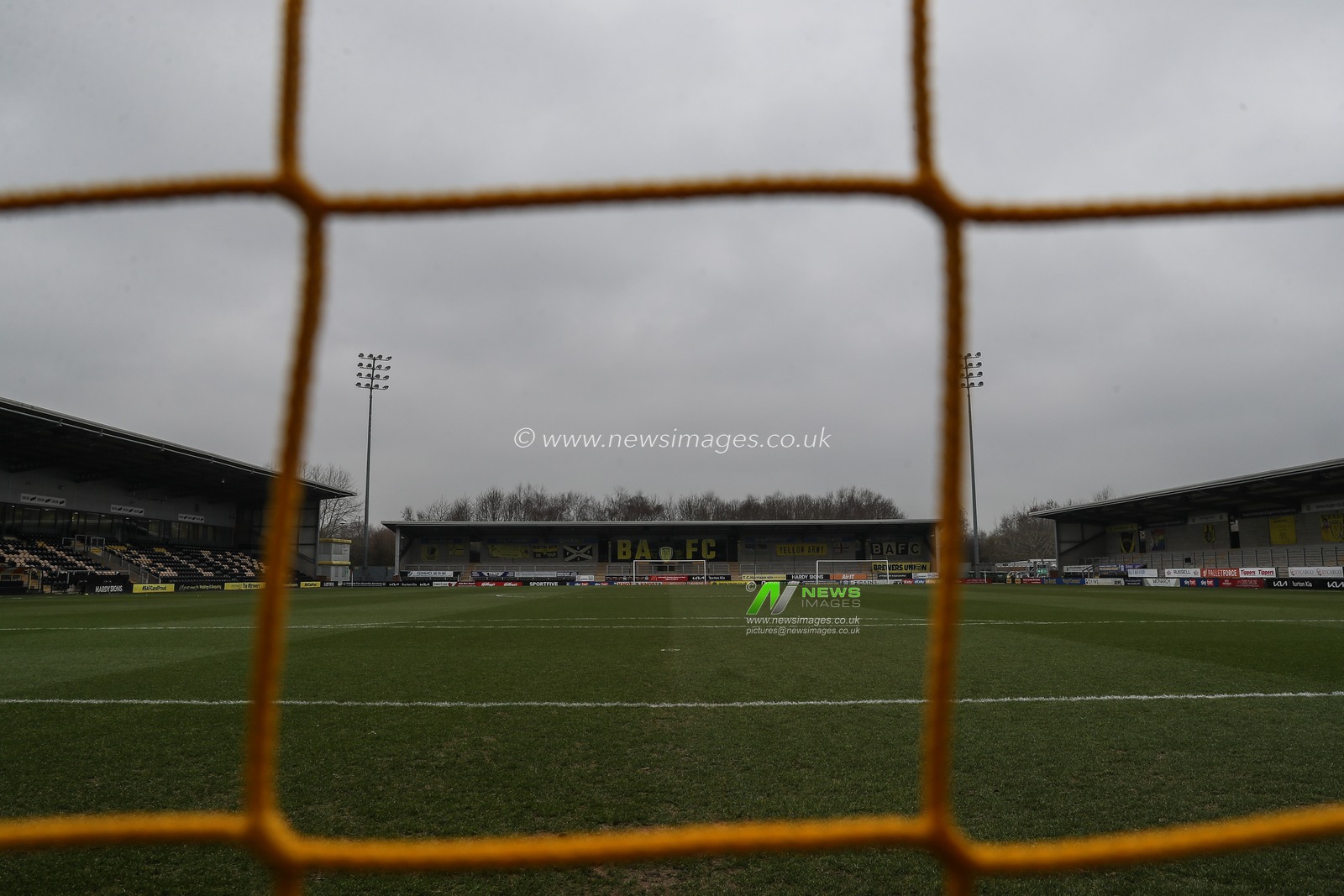 A general view inside of the Pirelli Stadium, home of Burton Albion ahead of the Sky Bet League 1 match Burton Albion vs Blackpool at Pirelli Stadium, Burton upon Trent, United Kingdom, 8th February 2025

(Photo by Gareth Evans/News Images)