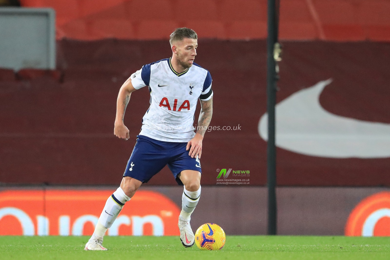 Toby Alderweireld #4 of Tottenham Hotspur during the game