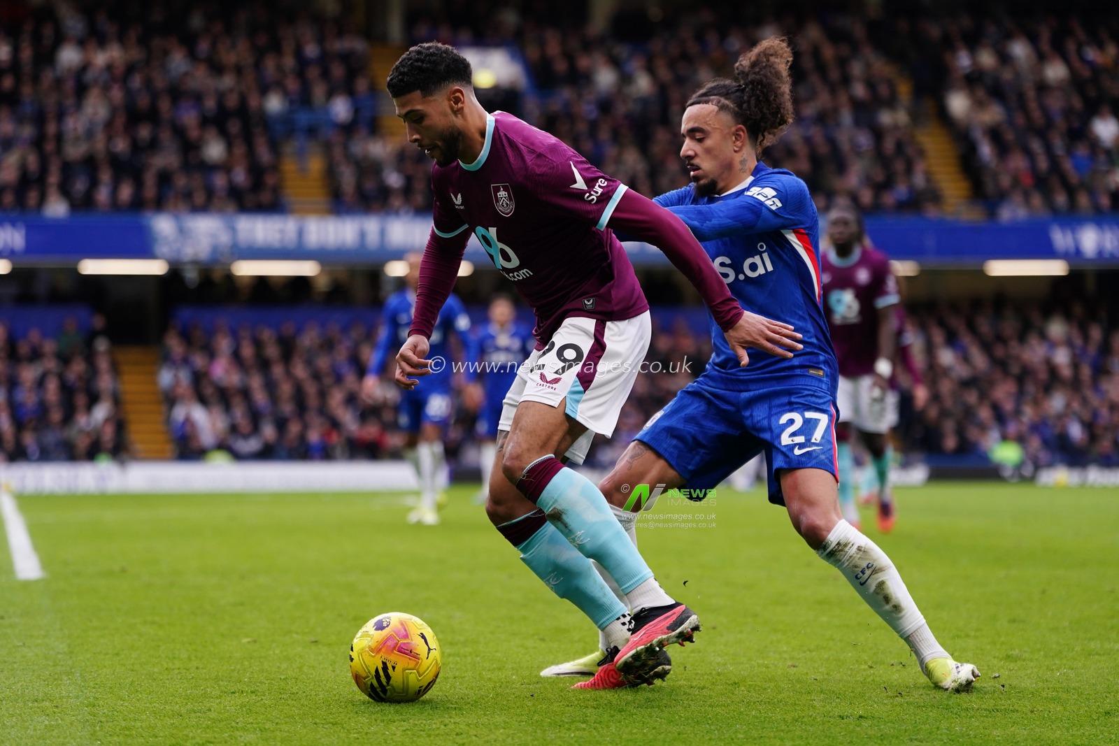 during the Premier League match Chelsea vs Burnley at Stamford Bridge, London, United Kingdom on 21 February 2026

(Photo by Harvey Murphy/News Images)