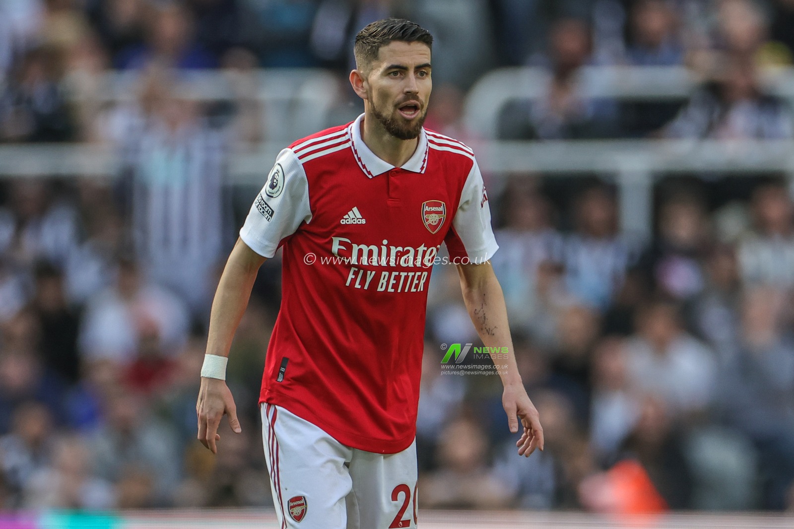 Jorginho #20 of Arsenal during the Premier League match Newcastle United vs Arsenal at St. James's Park, Newcastle, United Kingdom, 7th May 2023

(Photo by Mark Cosgrove/News Images)