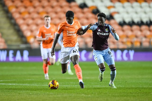 The Vertu Trophy Blackpool v Aston Villa U21