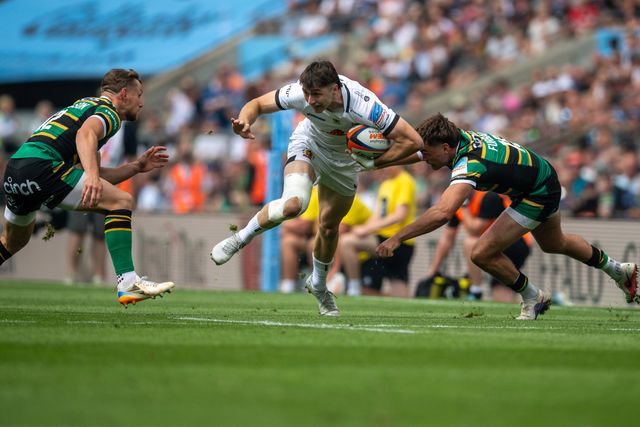 Campbell Ridl of Exeter Chiefs during the Gallagher PREM Final match Northampton Saints vs Exeter Chiefs at Allianz Stadium, Twickenham, United Kingdom on 20 June 2026.

(Photo by Alex Williamson/News Images)
