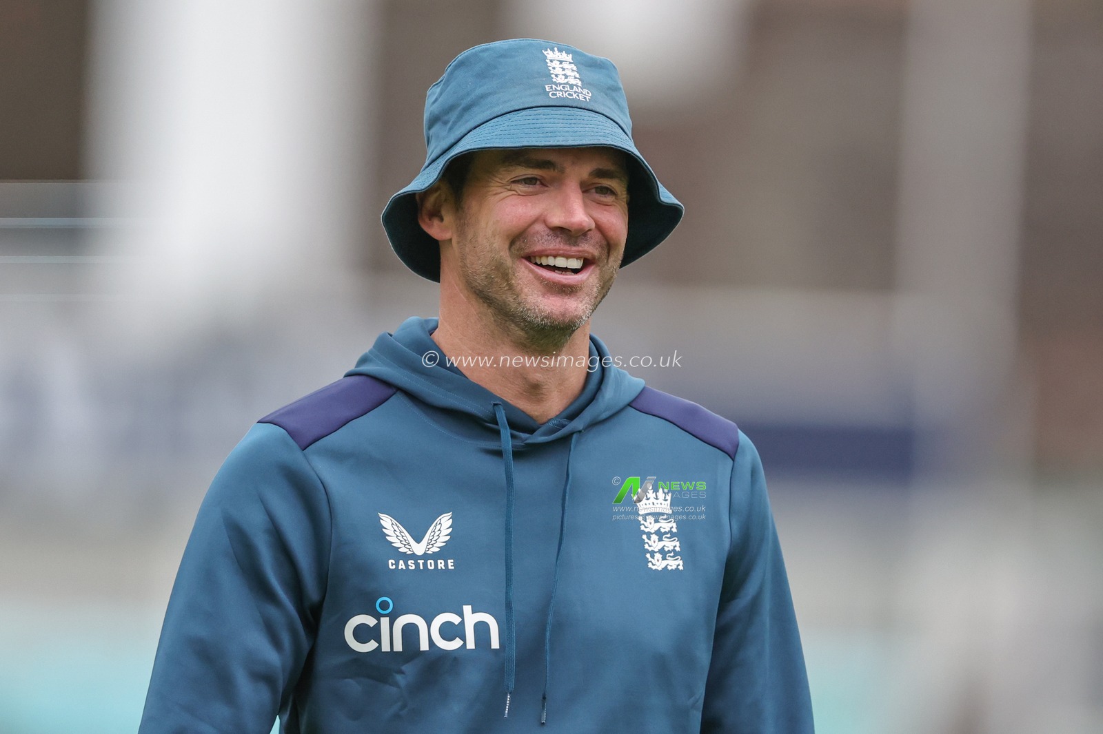 James Anderson of England during the LV= Insurance Ashes Fifth Test Series Day Five England v Australia at The Kia Oval, London, United Kingdom, 31st July 2023

(Photo by Mark Cosgrove/News Images)