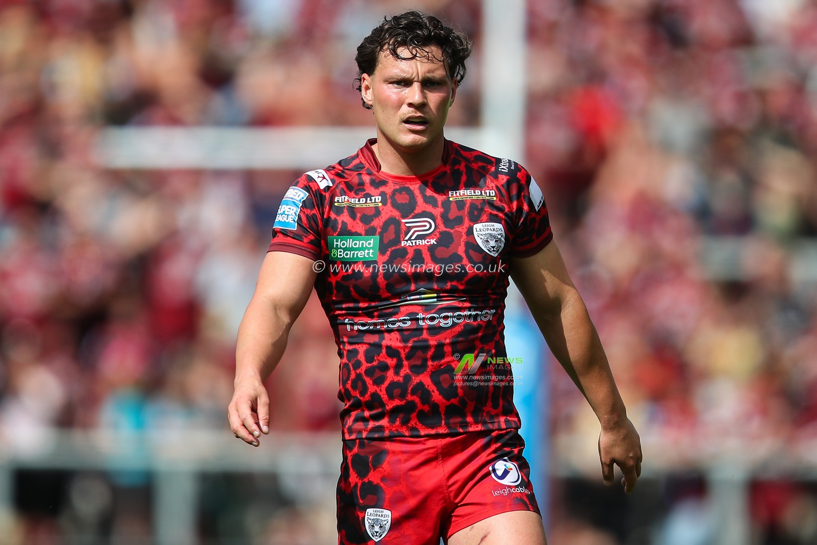 Lachlan Lam of Leigh Leopards during the Betfred Super League Round 21 match Leigh Leopards vs Hull FC at Leigh Sports Village, Leigh, United Kingdom, 11th August 2024

(Photo by Gareth Evans/News Images)