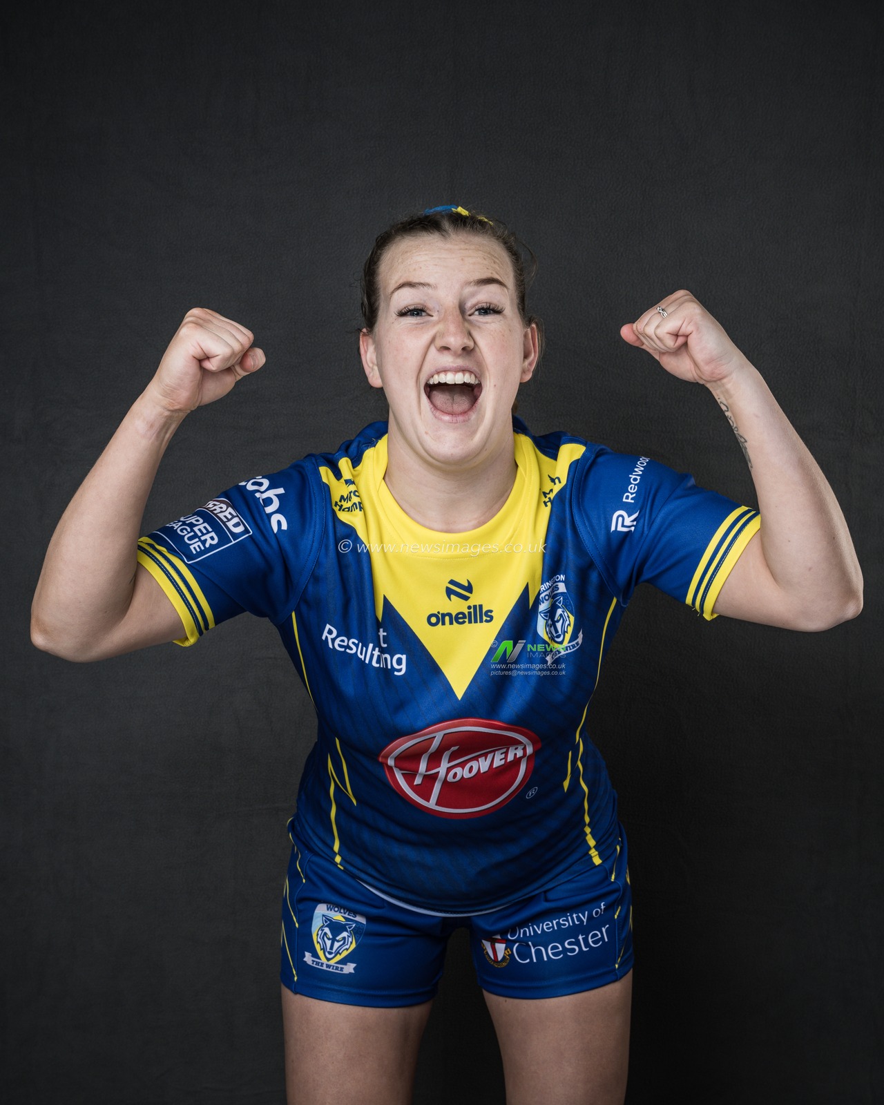 Warrington Wolves Women Headshots at Halliwell Jones Stadium, Warrington, United Kingdom, 5th March 2024

(Photo by Craig Thomas/News Images)