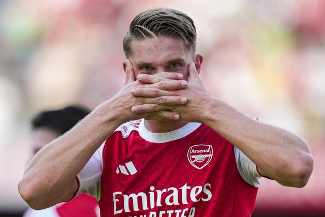 Viktor Gyokeres of Arsenal during the Pre-season friendly match Arsenal vs Athletic Bilbao at Emirates Stadium, London, United Kingdom, 9th August 2025

(Photo by Harvey Murphy/News Images)