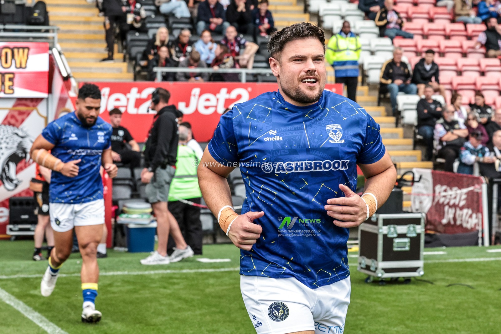 Betfred Super League round 20 Leigh Leopards v Warrington Wolves