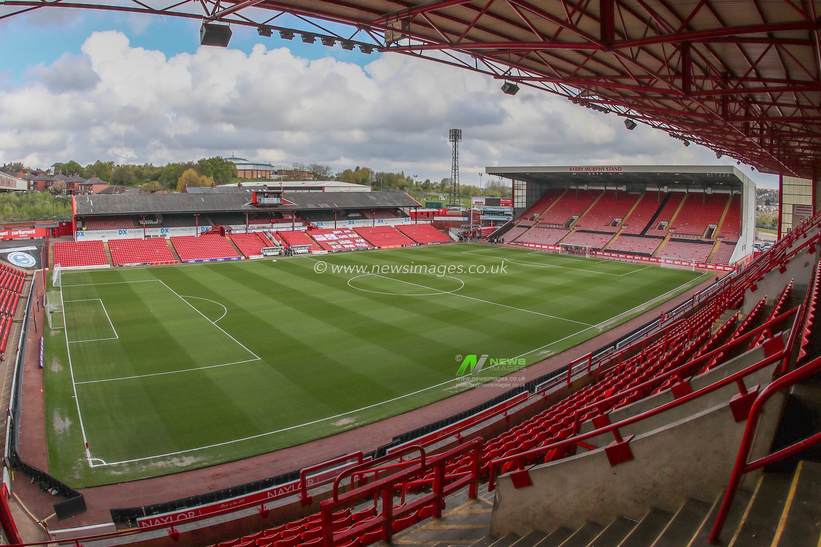 A general view of Oakwell during the Sky Bet League 1 match Barnsley vs Northampton Town at Oakwell, Barnsley, United Kingdom, 27th April 2024

(Photo by Alfie Cosgrove/News Images)