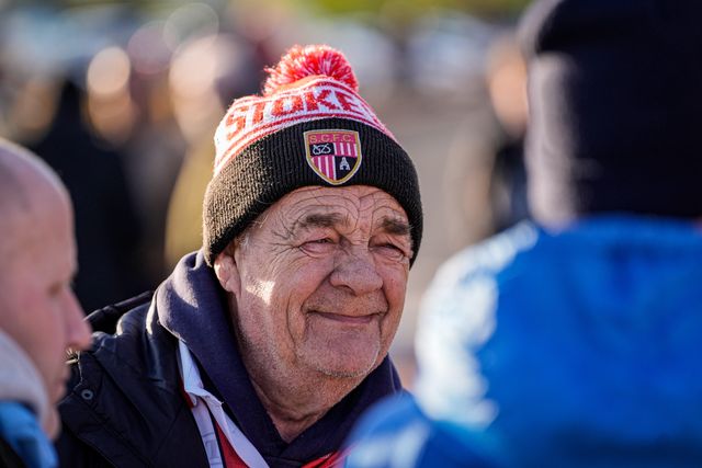 Stoke City fans outside the stadium during the Sky Bet Championship match Stoke City vs Millwall at Bet365 Stadium, Stoke On Trent, United Kingdom on 21 April 2026

(Photo by Maynard Manyowa/News Images)