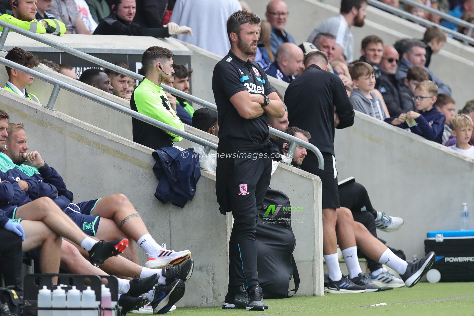 Michael Carrick manager of Middlesbrough during the Pre-season friendly match York City vs Middlesbrough at LNER Community Stadium, York, United Kingdom, 15th July 2023

(Photo by James Heaton/News Images)