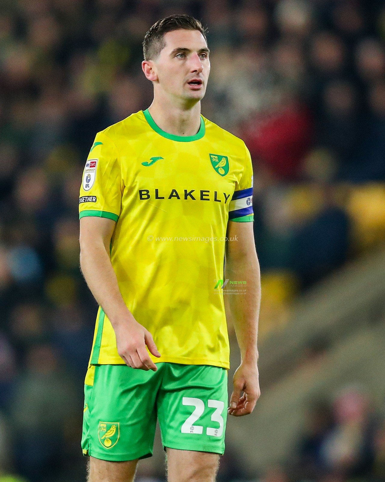 Kenny McLean of Norwich City looks on during the Sky Bet Championship match Norwich City vs Plymouth Argyle at Carrow Road, Norwich, United Kingdom, 26th November 2024

(Photo by Izzy Poles/News Images)