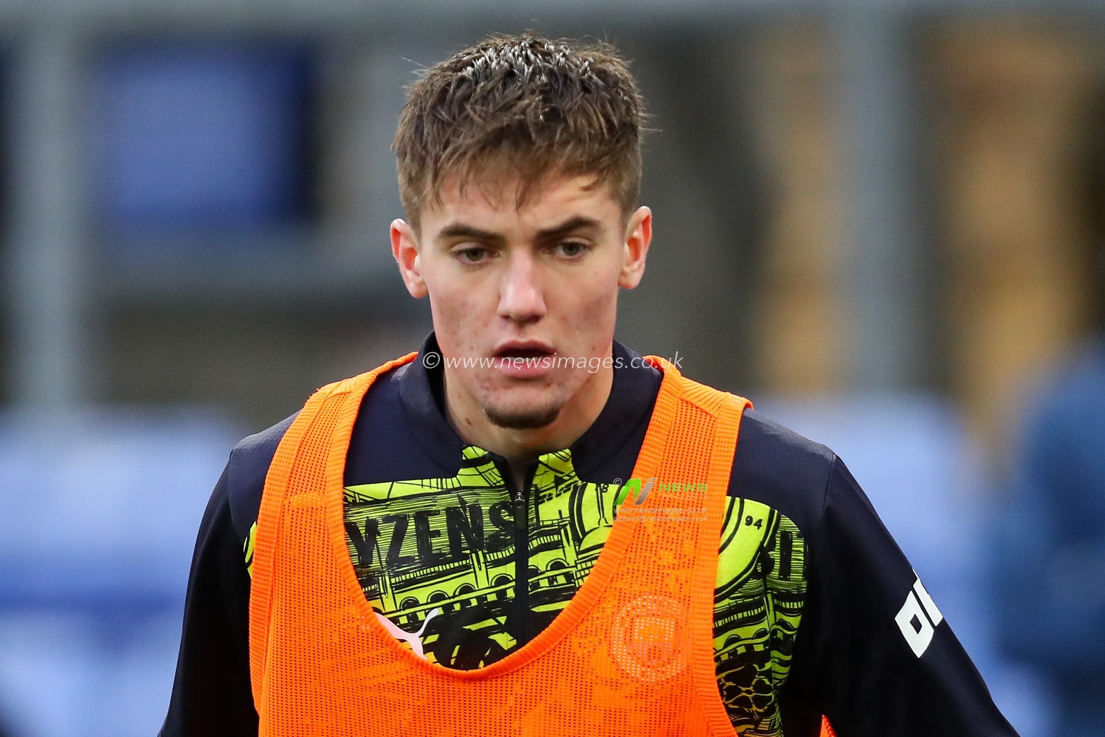 Jacob Wright of Manchester City warms up prior to the Premier League match Crystal Palace vs Manchester City at Selhurst Park, London, United Kingdom, 7th December 2024

(Photo by Izzy Poles/News Images)