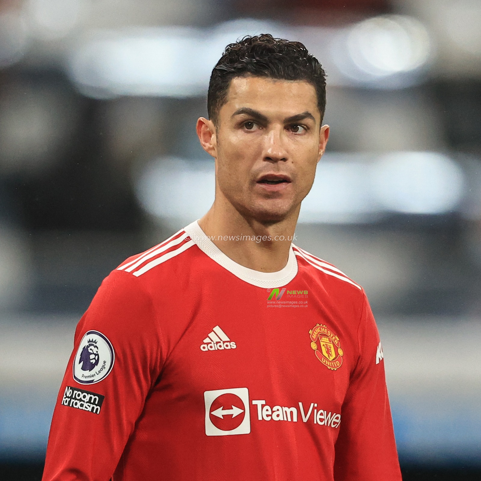 Cristiano Ronaldo #7 of Manchester United during the game