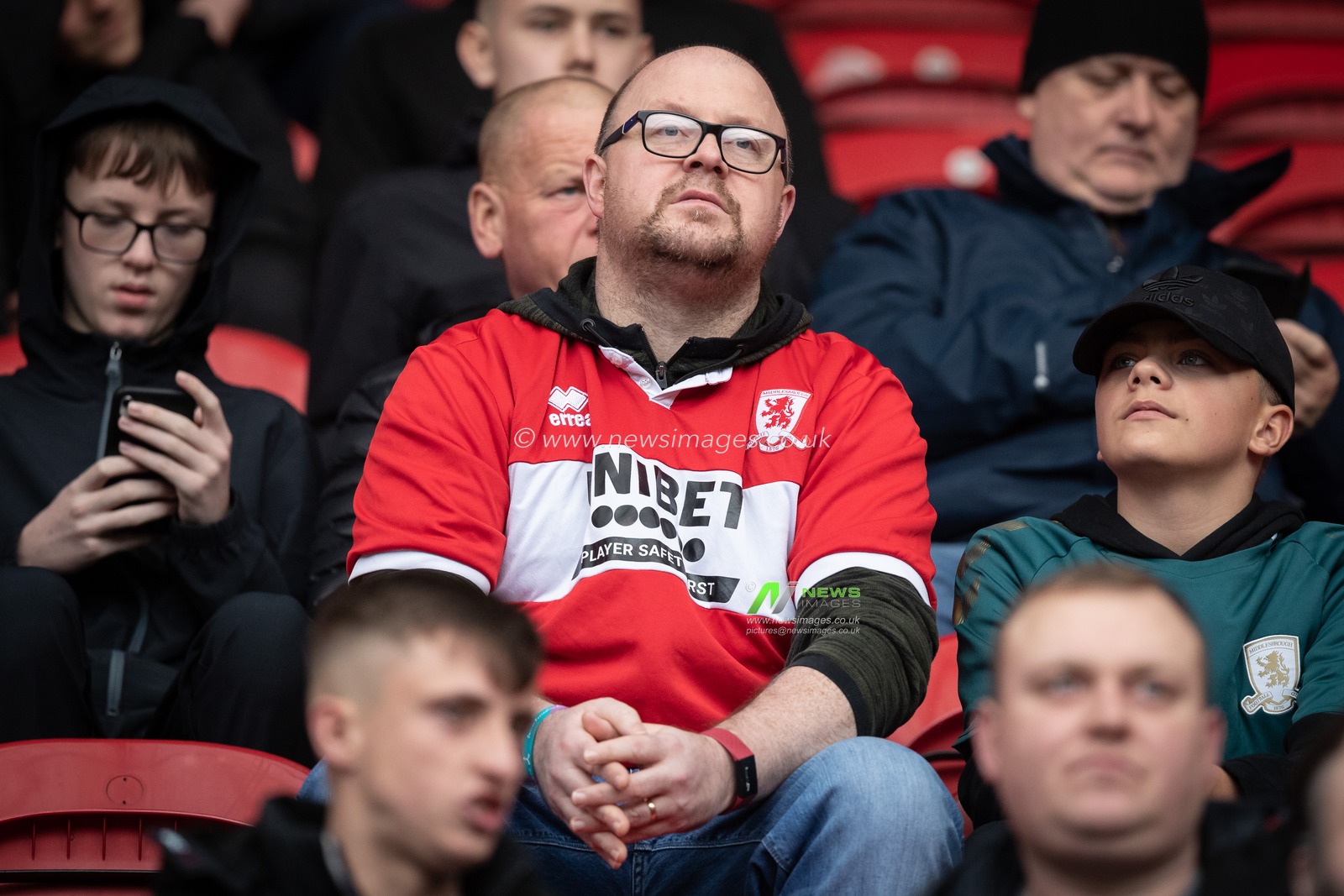 Middlesbrough supporters ahead of the Sky Bet Championship match Middlesbrough vs Bristol City at Riverside Stadium, Middlesbrough, United Kingdom, 5th November 2022

(Photo by James Heaton/News Images)