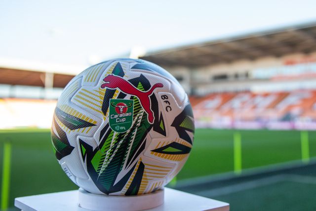 Carabao Cup Blackpool v Sheffield Wednesday
