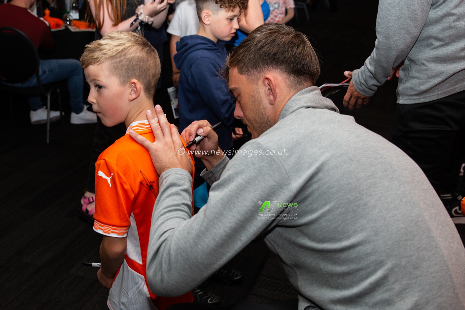 during the Sky Bet League 1 match Blackpool vs Wycombe Wanderers at Bloomfield Road, Blackpool, United Kingdom, 31st August 2024

(Photo by Gareth Evans/News Images)