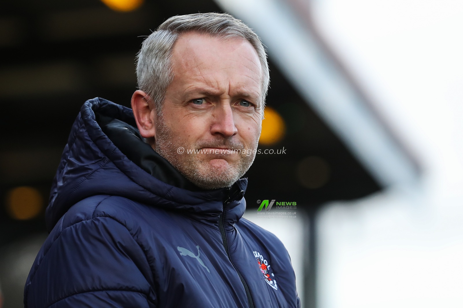 Neil Critchley manager of Blackpool during the Sky Bet League 1 match Stevenage vs Blackpool at Lamex Stadium, Stevenage, United Kingdom, 3rd February 2024

(Photo by Gareth Evans/News Images)