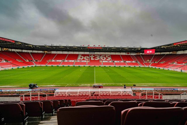 A general view of the pitch and stands during the Emirates FA Cup 4th Round  match Stoke City vs Fulham at Bet365 Stadium, Stoke On Trent, United Kingdom on 15 February 2026

(Photo by Maynard Manyowa/News Images)