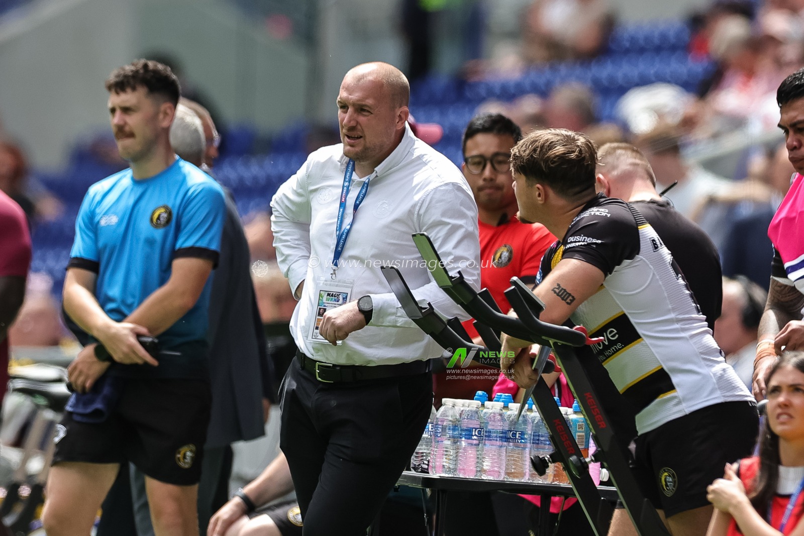 Mark Apllegarth head coach of York Knights during the Betfred Super League Magic Weekend match Huddersfield Giants vs York Knights at Hill Dickinson Stadium, Liverpool, United Kingdom on 04 July 2026

(Photo by Mark Cosgrove/News Images)