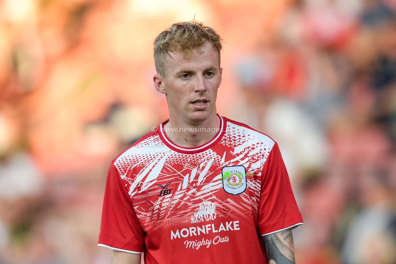 Charlie Kirk #10 of Crewe Alexandra in action during the game