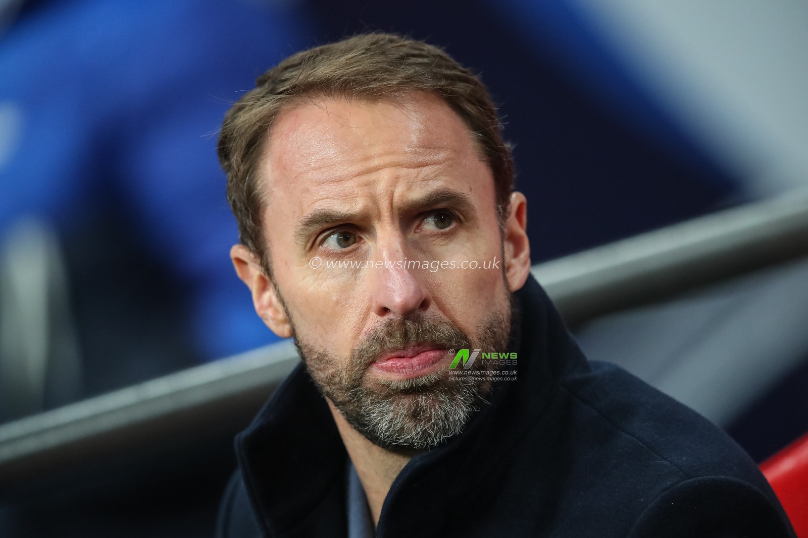 Gareth Southgate manager of England looks on during the International Friendly match England vs Belgium at Wembley Stadium, London, United Kingdom, 26th March 2024

(Photo by Gareth Evans/News Images)