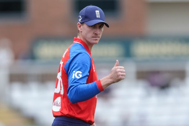 England captain Harry Brook gives fans the thumbs up in the pre-game warm up session during the First Vitality T20 International match England vs India at Banks Homes Riverside Stadium, Chester-le-street, United Kingdom on 01 July 2026

(Photo by Mark Cosgrove/News Images)