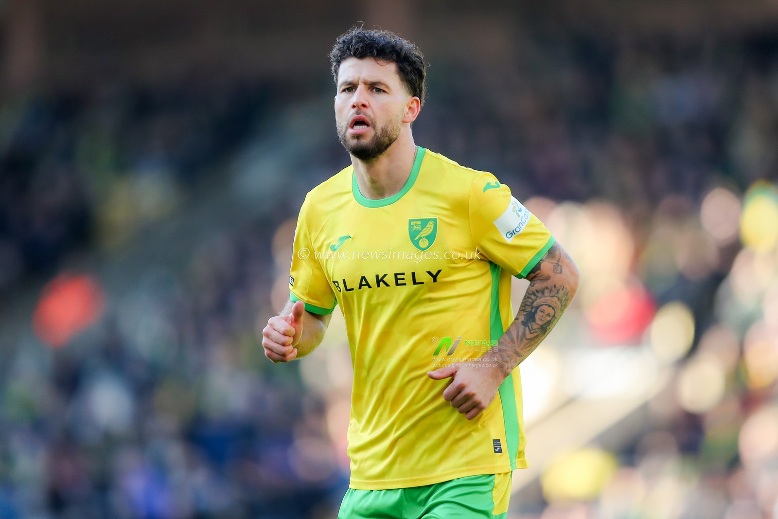 Emiliano Marcondes of Norwich City in action during the Sky Bet Championship match Norwich City vs Swansea City at Carrow Road, Norwich, United Kingdom, 25th January 2025

(Photo by Izzy Poles/News Images)