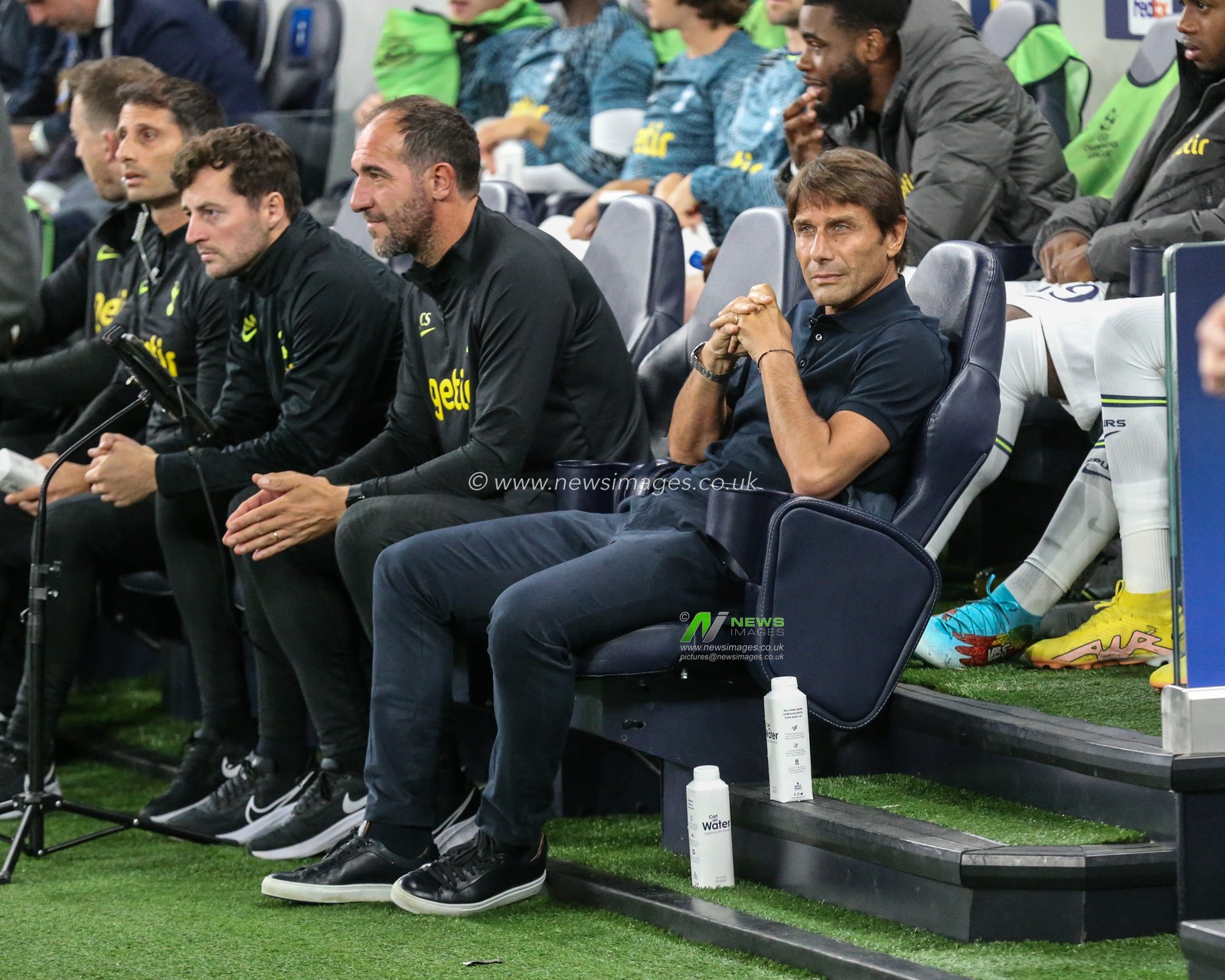 Antonio Conte manager of Tottenham Hotspur during the UEFA Champions League match Tottenham Hotspur vs Marseille at Tottenham Hotspur Stadium, London, United Kingdom, 7th September 2022

(Photo by Arron Gent/News Images)