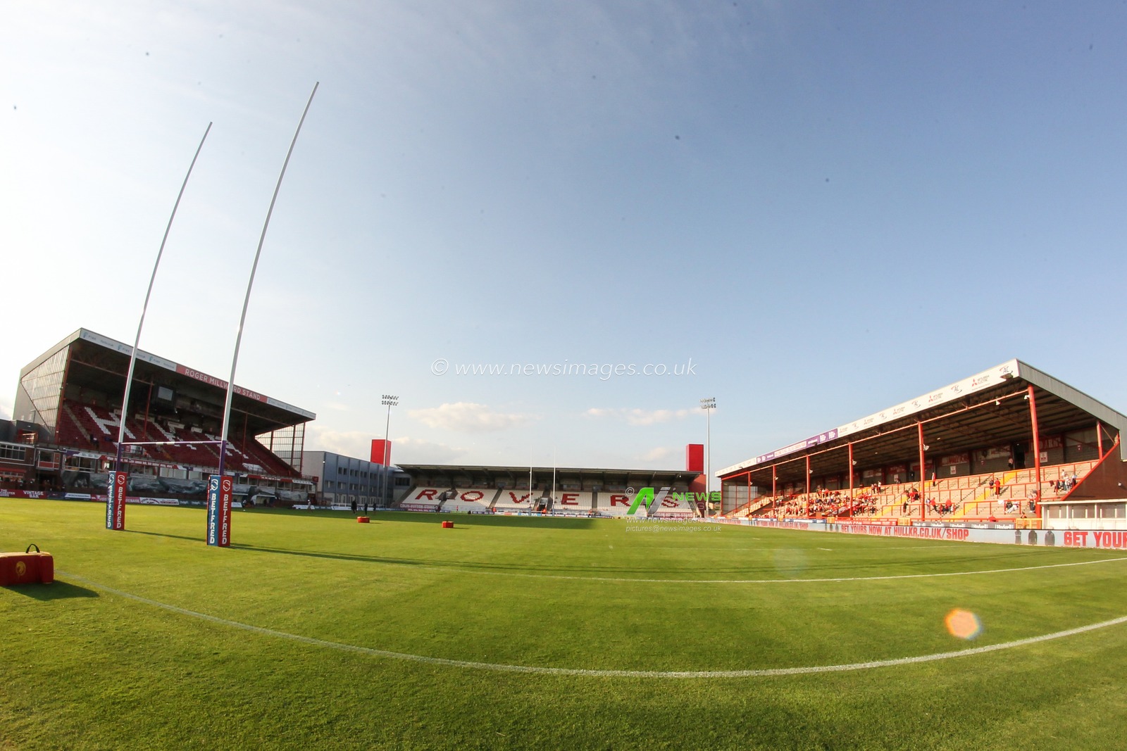 A general view of the Hull College Craven park