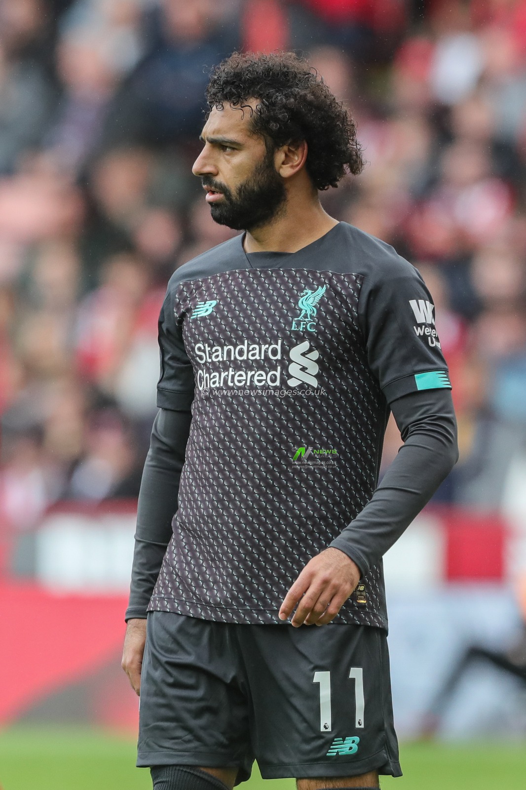 28th September 2019, Bramall Lane, Sheffield, England; Premier League, Sheffield United v Liverpool : 
Mohamed Salah (11) of Liverpool during the game


Credit: Mark Cosgrove/News Images