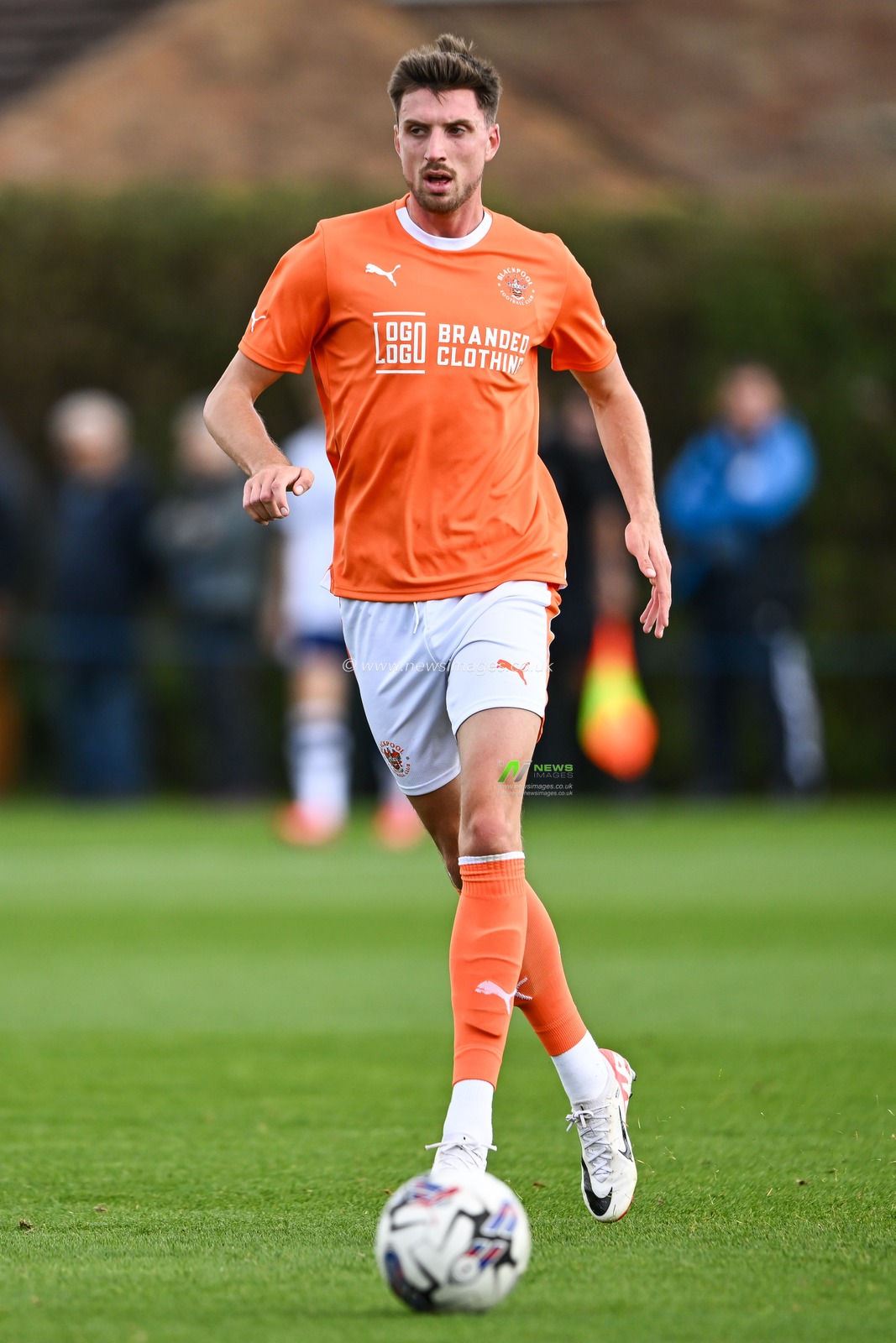during the Central League match Preston North End vs Blackpool at Springfield Training Ground, Preston, United Kingdom, 26th September 2023

(Photo by Craig Thomas/News Images)