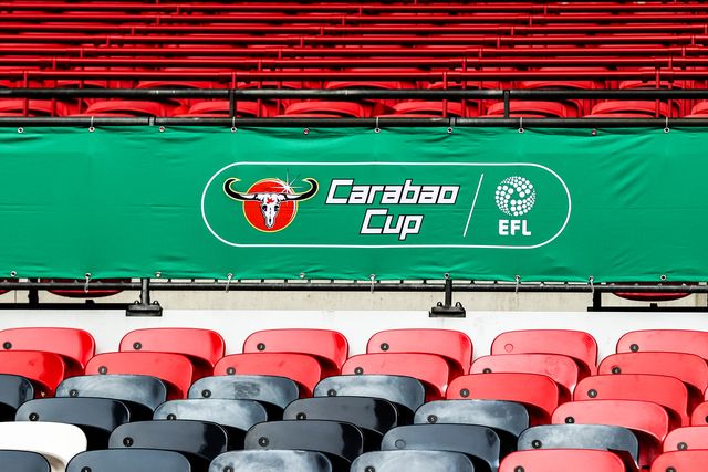 A general view of Wembley Stadium ahead of the Carabao Cup Final match Arsenal vs Manchester City at Emirates, London, United Kingdom on 22 March 2026

(Photo by Alfie Cosgrove/News Images)