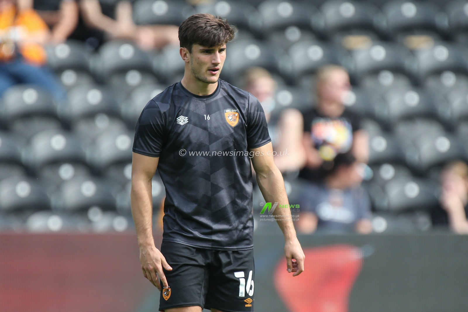 Ryan Longman #16 of Hull City during the pre-game warmup