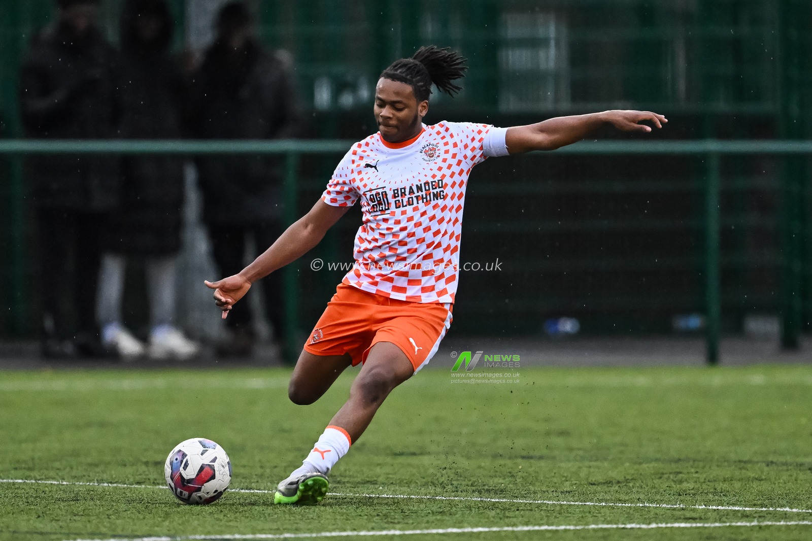 during the Central League match Salford City vs Blackpool at Salford Sports Village, Salford, United Kingdom, 23rd January 2024

(Photo by Craig Thomas/News Images)