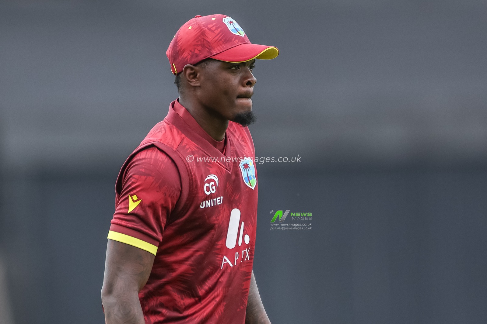 Alzarri Joseph of West Indies during the 1st Metro Bank ODI England vs West Indies at Edgbaston, Birmingham, United Kingdom, 29th May 2025

(Photo by Mark Cosgrove/News Images)