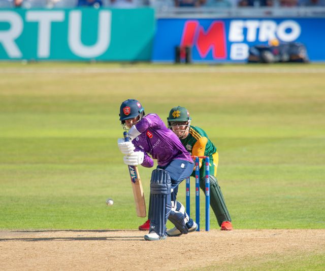 Robin DAS of Essex CCC batting during the Royal London One-day Cup match Nottinghamshire vs Essex at Trent Bridge, Nottingham, United Kingdom, 11th August 2024

(Photo by Mark Dunn/News Images)