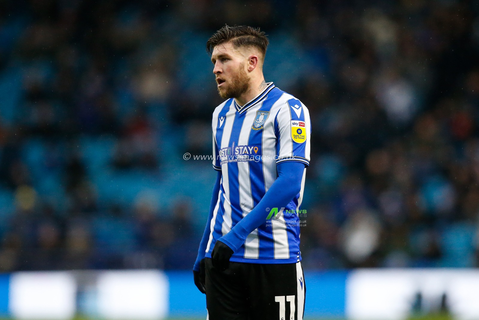 Josh Windass #11 of Sheffield Wednesday during the Sky Bet League 1 match Sheffield Wednesday vs Oxford United at Hillsborough, Sheffield, United Kingdom, 17th December 2022

(Photo by Ben Early/News Images)