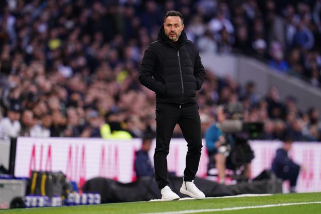 Roberto De Zerbi manager of Tottenham Hotspur during the Premier League match Tottenham Hotspur vs Leeds United at Tottenham Hotspur Stadium, London, United Kingdom on 11 May 2026

(Photo by Harvey Murphy/News Images)