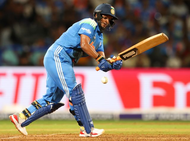 Depti Sharma of India during the ICC Women's ODI Cricket World Cup Final 2025 session India Women vs South Africa Women at Dr. D.Y. Patil Sports Academy, Navi Mumbai, India, 2nd November 2025

(Photo by Shubhajit Roy Karmakar/News Images)