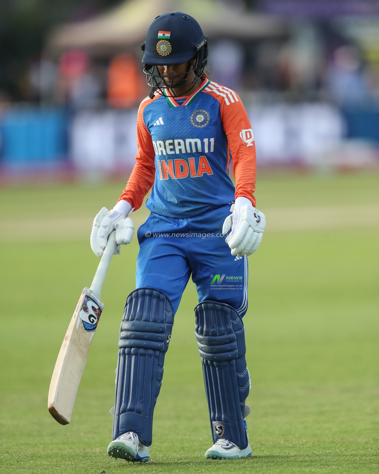 Jemimah of India leaves the field of play after been dismissed during the 2nd Vitality IT20 England Women vs India Women at Seat Unique Stadium, Bristol, United Kingdom, 1st July 2025

(Photo by Izzy Poles/News Images)