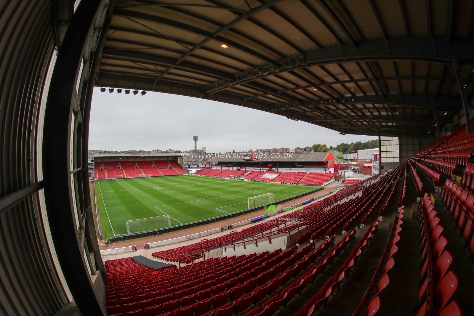 A general view of Oakwell during the Sky Bet League 1 match Barnsley vs Burton Albion at Oakwell, Barnsley, United Kingdom, 16th September 2023

(Photo by Alfie Cosgrove/News Images)