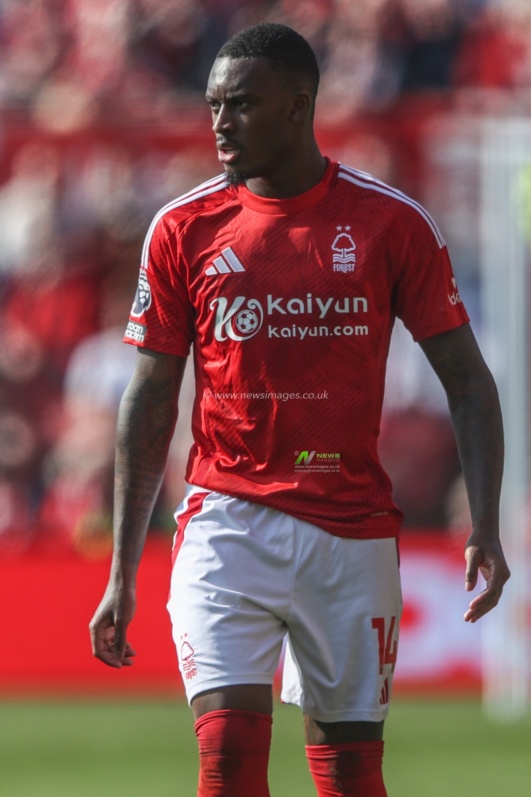 Callum Hudson-Odoi of Nottingham Forest during the Premier League match Nottingham Forest vs Manchester City at City Ground, Nottingham, United Kingdom, 8th March 2025

(Photo by Alfie Cosgrove/News Images)