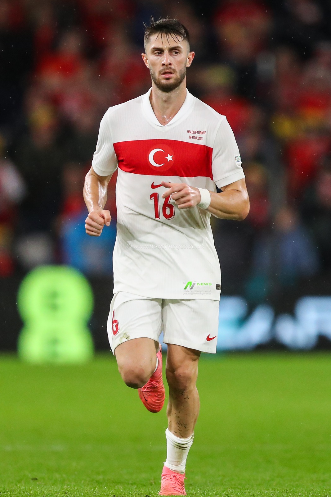 Ä°smail YÃ¼ksek of TÃ¼rkiye during the UEFA Nations League - League B - Group 4 - Wales v Turkey at Cardiff City Stadium, Cardiff, United Kingdom, 6th September 2024

(Photo by Gareth Evans/News Images)